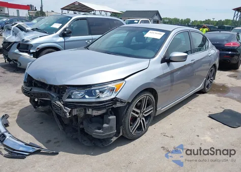 2017 Honda Accord Sport из США, поврежденный, VIN 1HGCR2F53HA007503